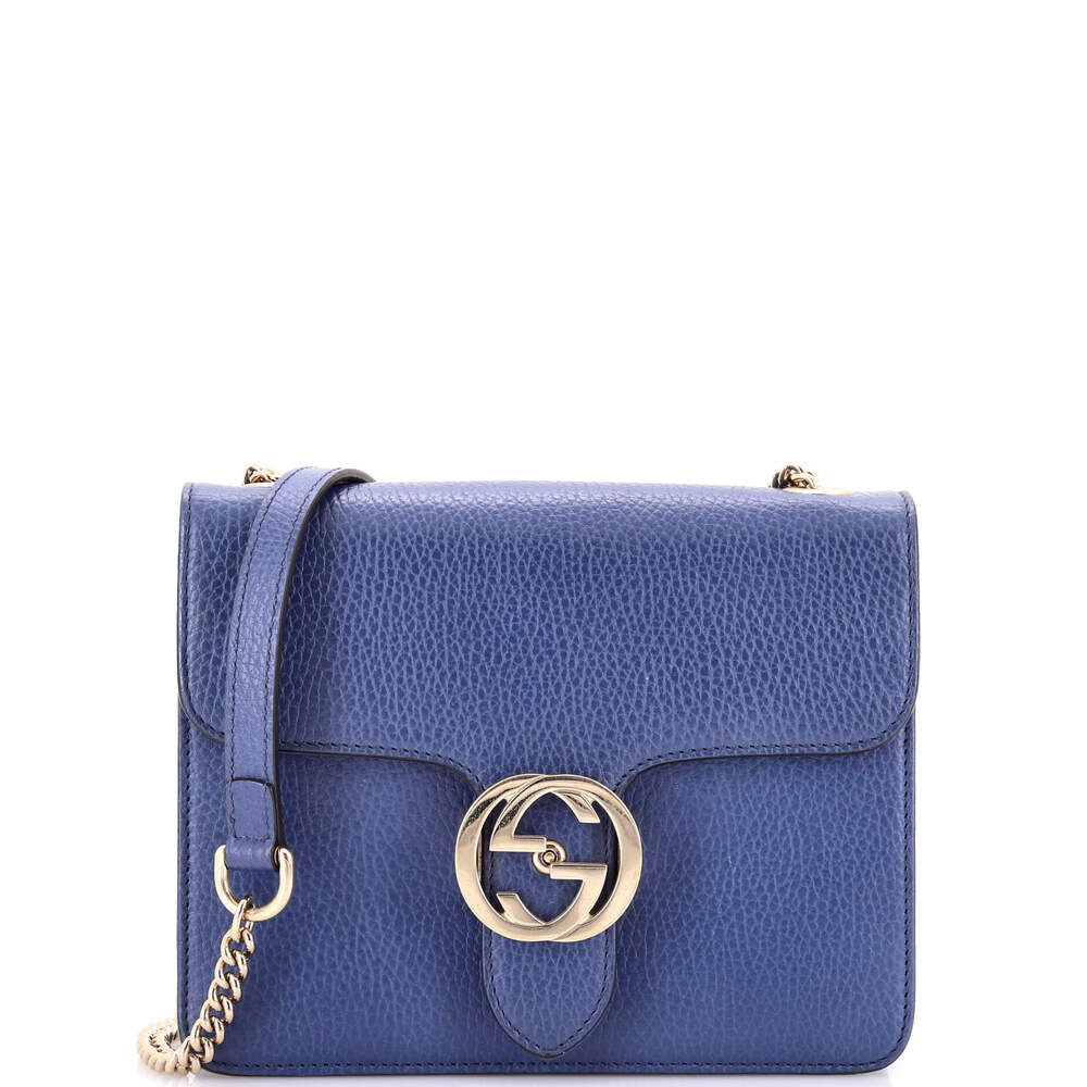 Gucci Small Interlocking Shoulder Bag Leather - image 1